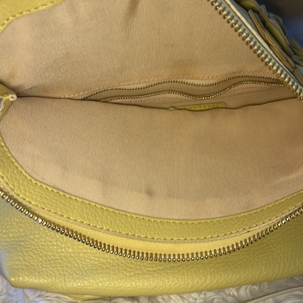 Burberry Prorsum Floral Yellow Bag